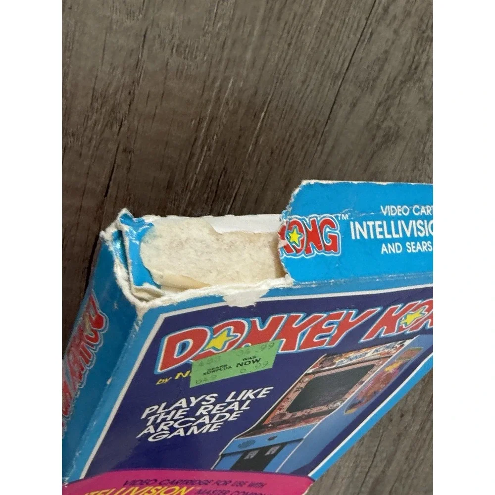 Donkey Kong (Intellivision, 1982) GAME BOX ONLY